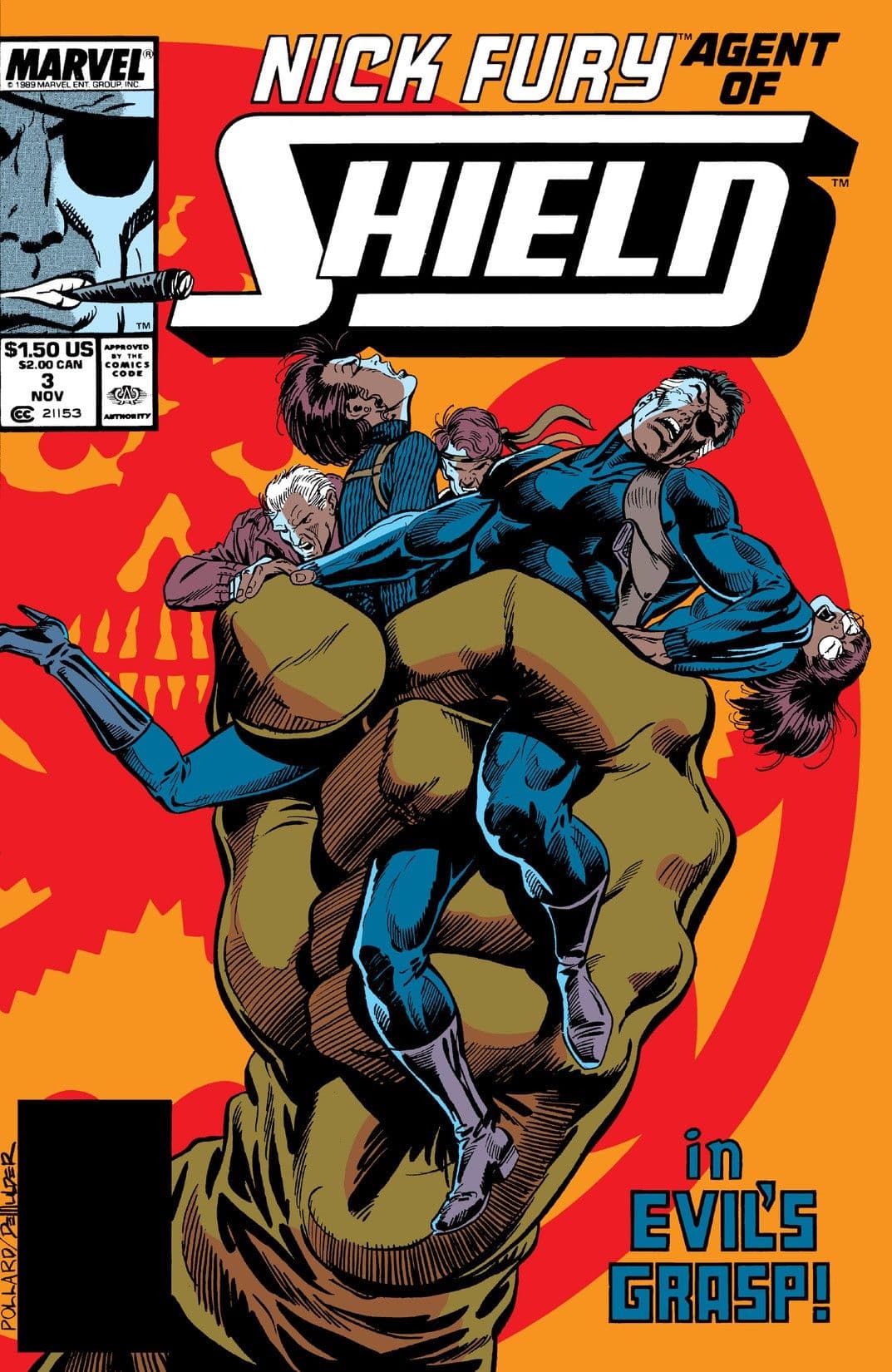 Nick Fury, Agent of S.H.I.E.L.D. #3 cover