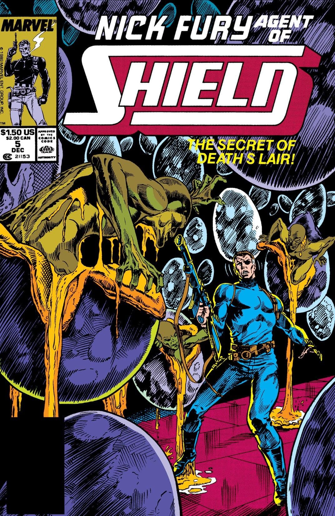 Nick Fury, Agent of S.H.I.E.L.D. #5 cover
