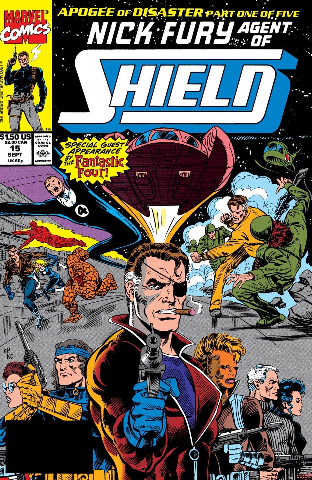 Nick Fury, Agent of S.H.I.E.L.D. #15 cover