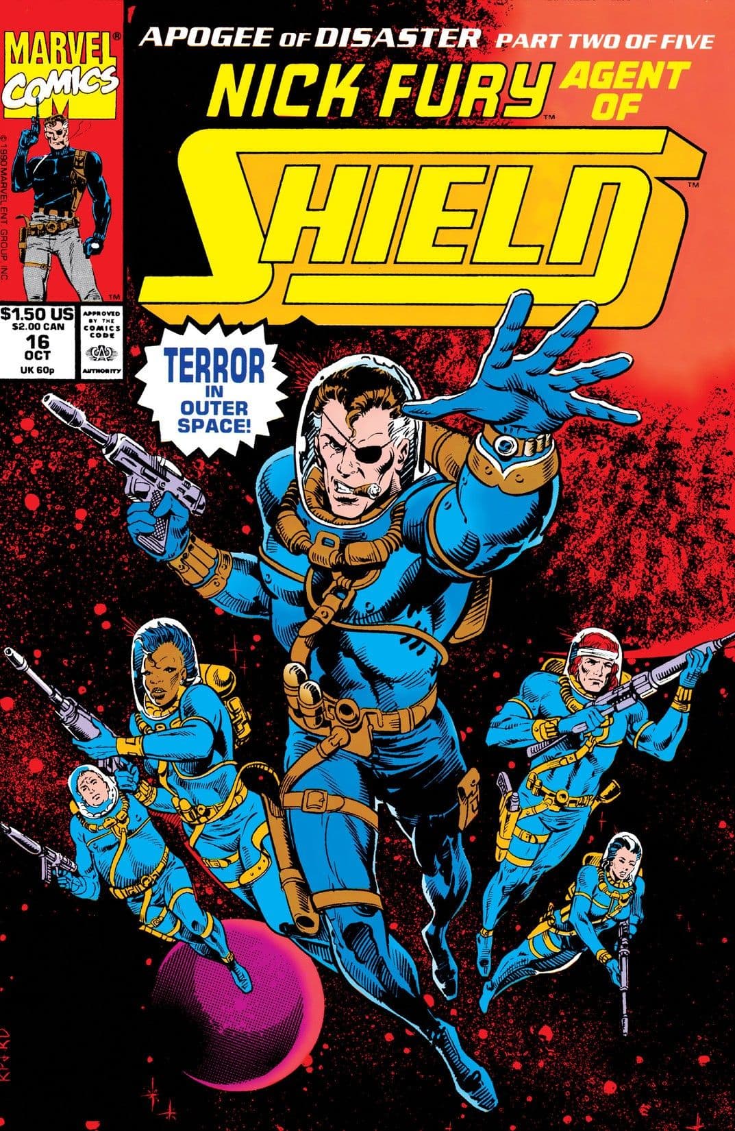Nick Fury, Agent of S.H.I.E.L.D. #16 cover