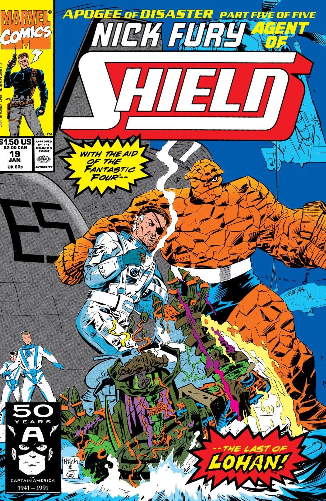 Nick Fury, Agent of S.H.I.E.L.D. #19 cover