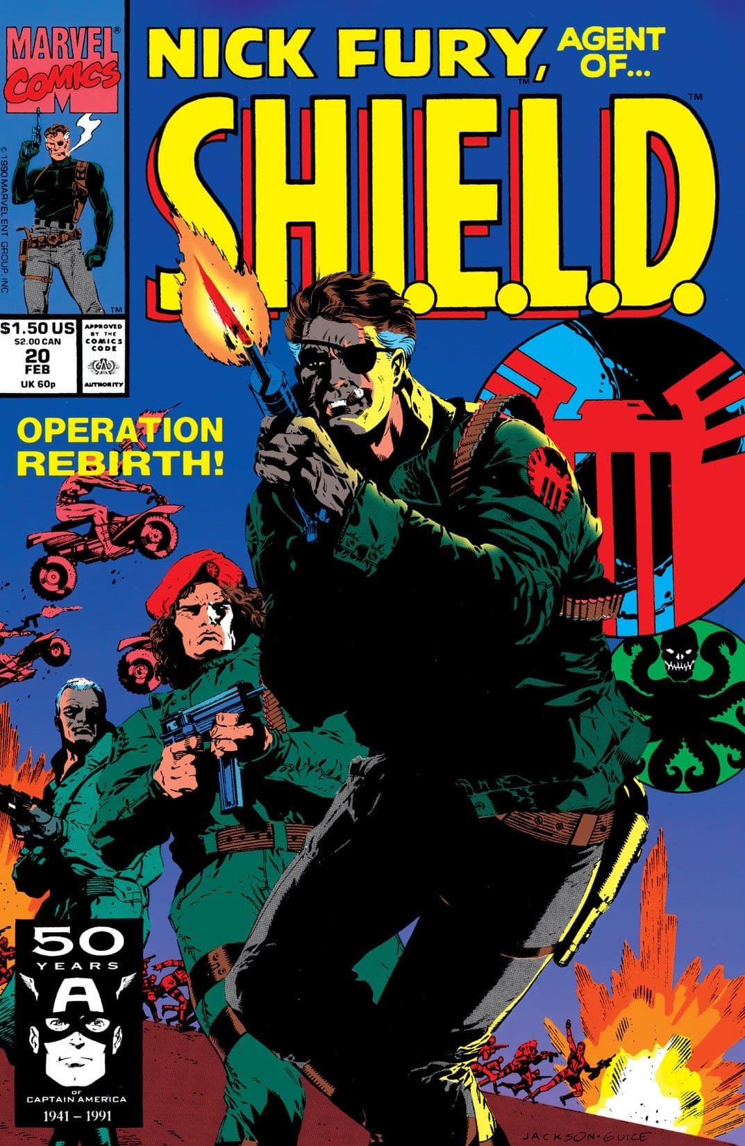 Nick Fury, Agent of S.H.I.E.L.D. #20 cover