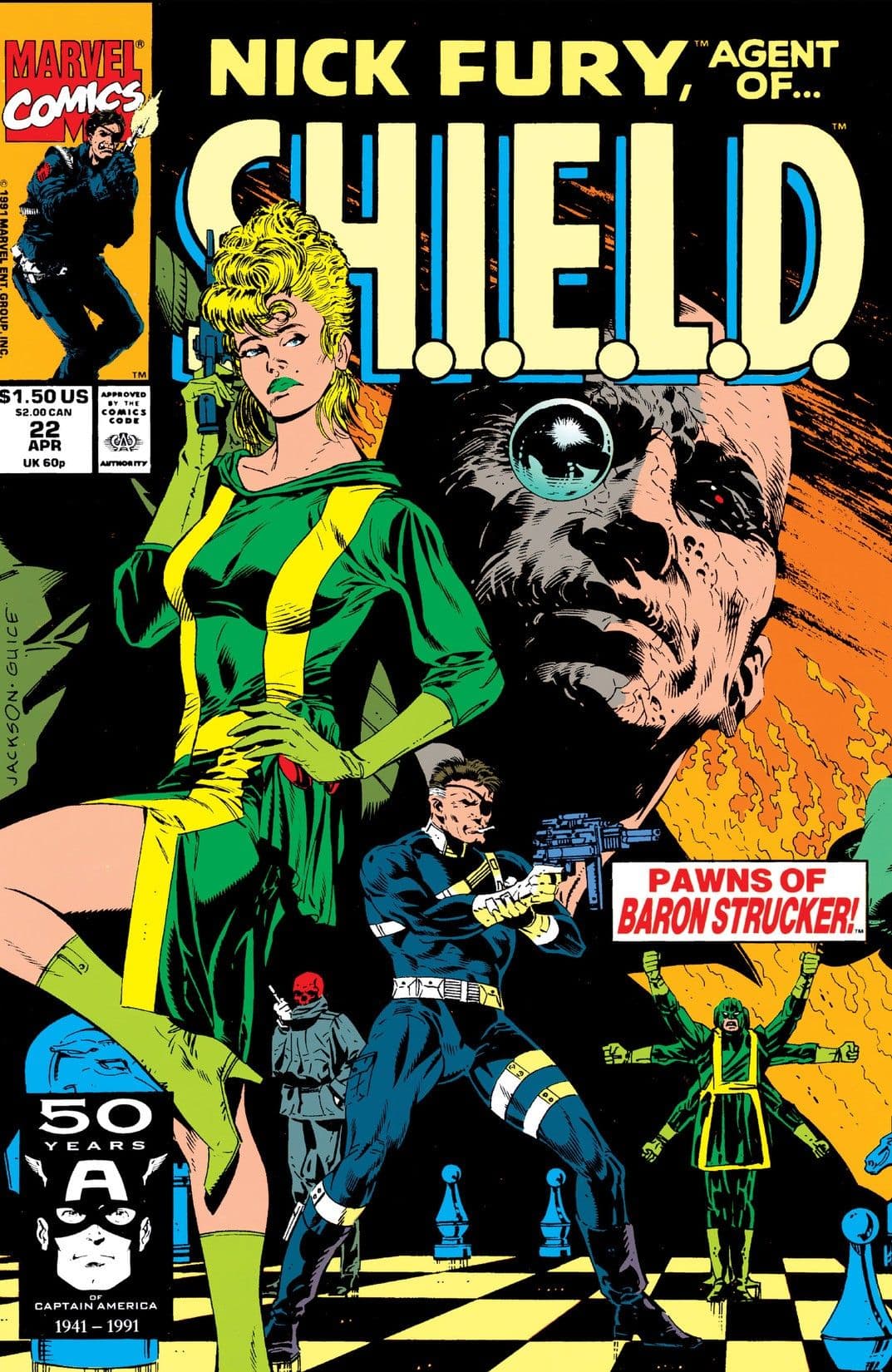 Nick Fury, Agent of S.H.I.E.L.D. #22 cover