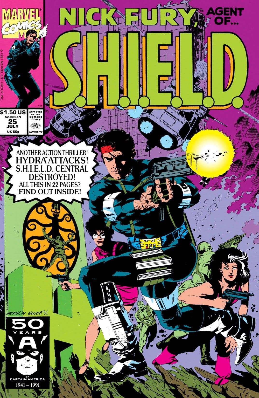 Nick Fury, Agent of S.H.I.E.L.D. #25 cover