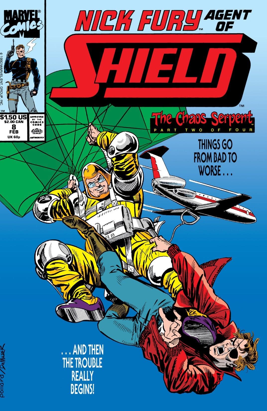 Nick Fury, Agent of S.H.I.E.L.D. #8 cover