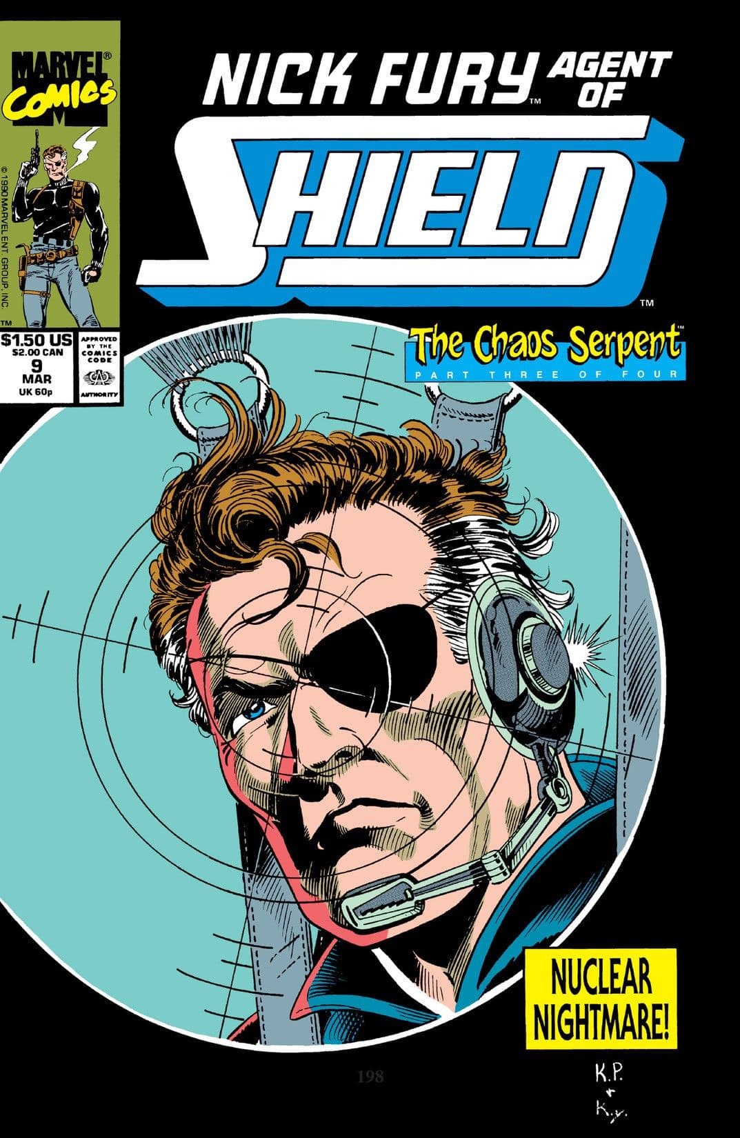 Nick Fury, Agent of S.H.I.E.L.D. #9 cover