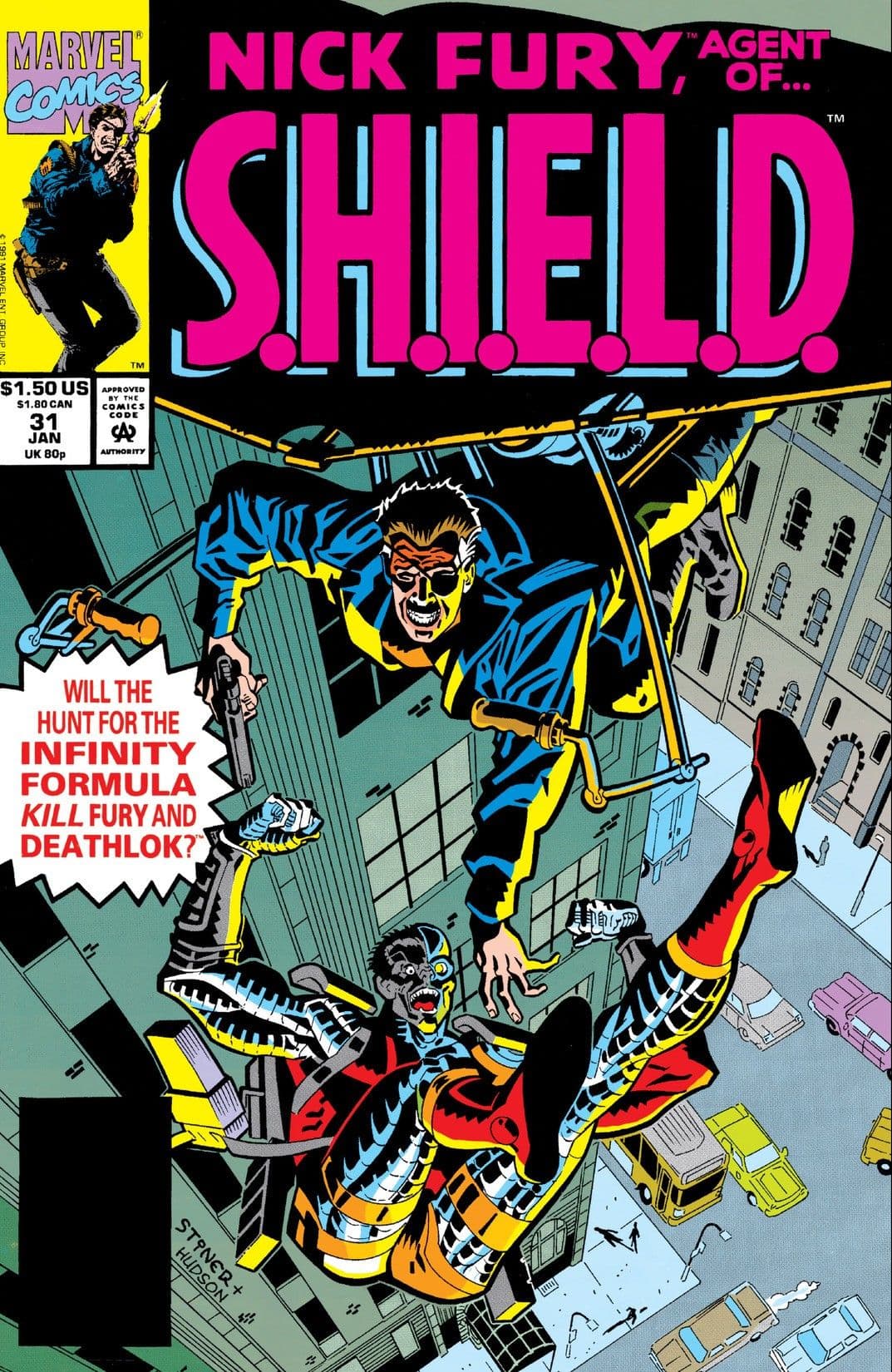 Nick Fury, Agent of S.H.I.E.L.D. #31 cover
