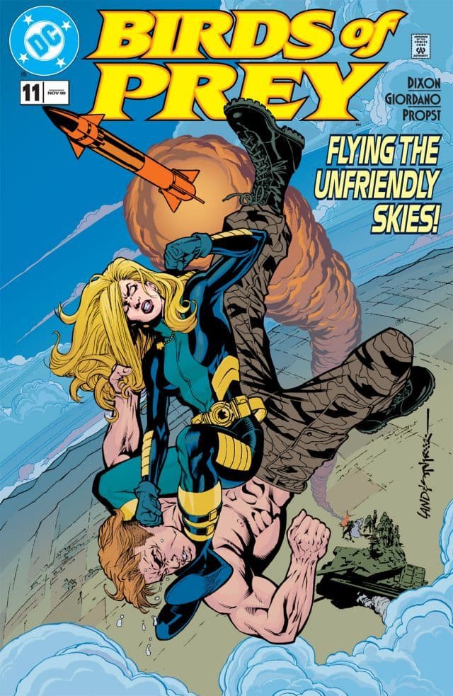 Birds of Prey #11 cover