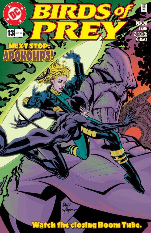 Birds of Prey #13 cover