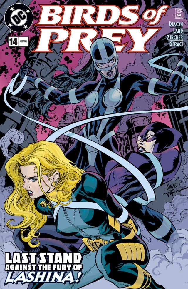 Birds of Prey #14 cover