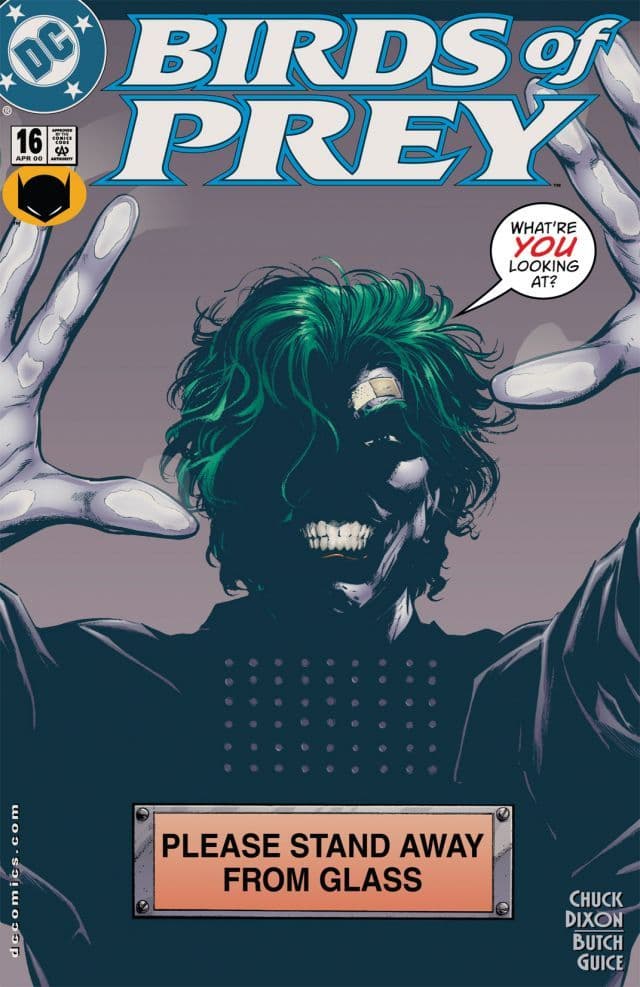 Birds of Prey #16 cover