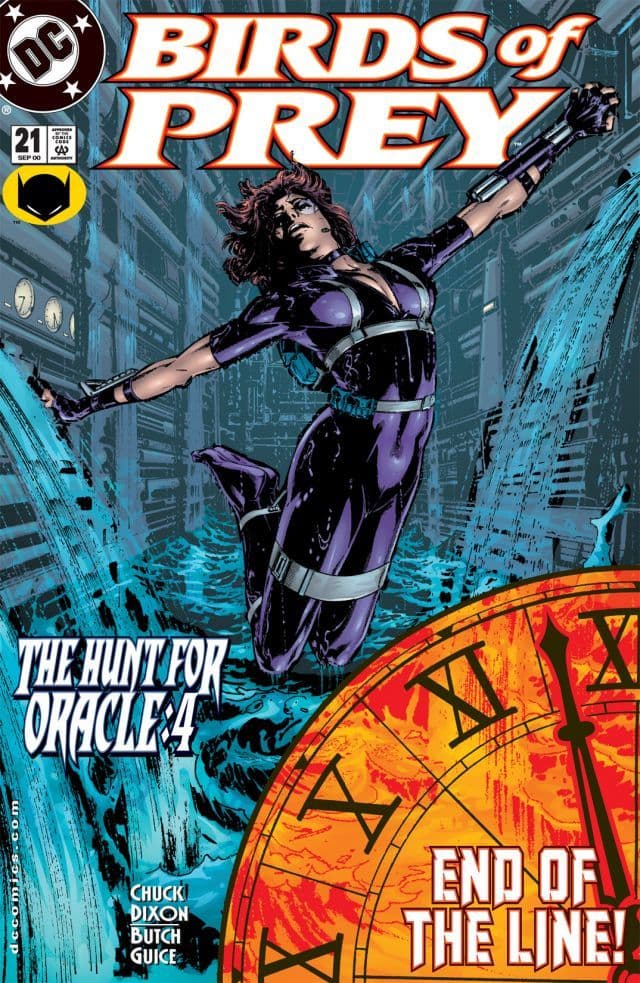 Birds of Prey #21 cover