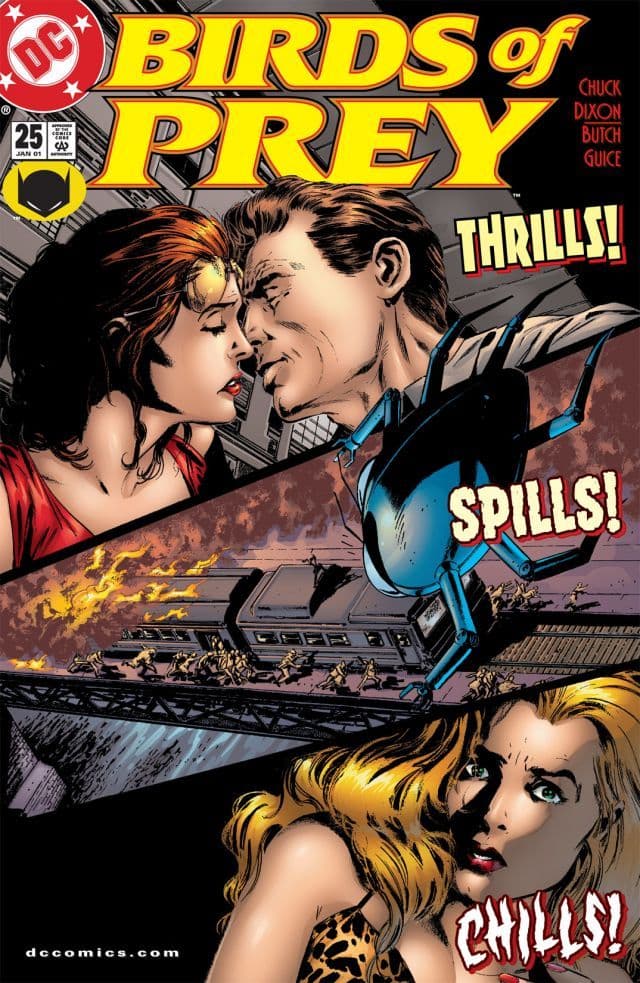 Birds of Prey #25 cover