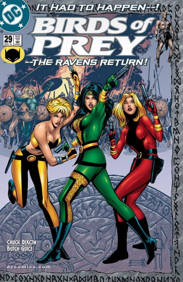 Birds of Prey #29 cover