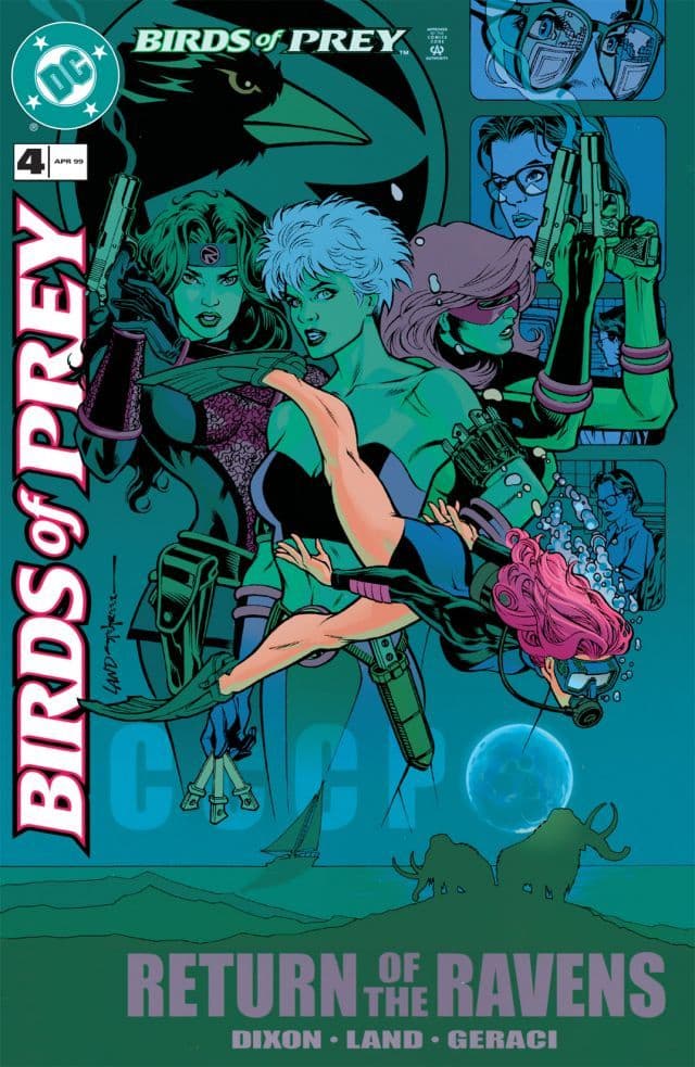 Birds of Prey #4 cover