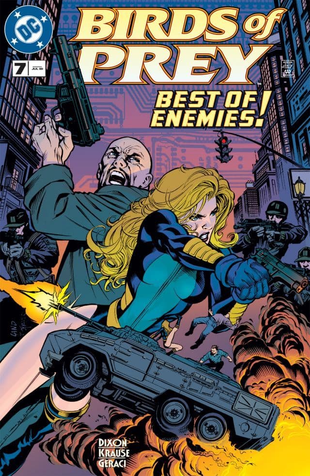 Birds of Prey #7 cover