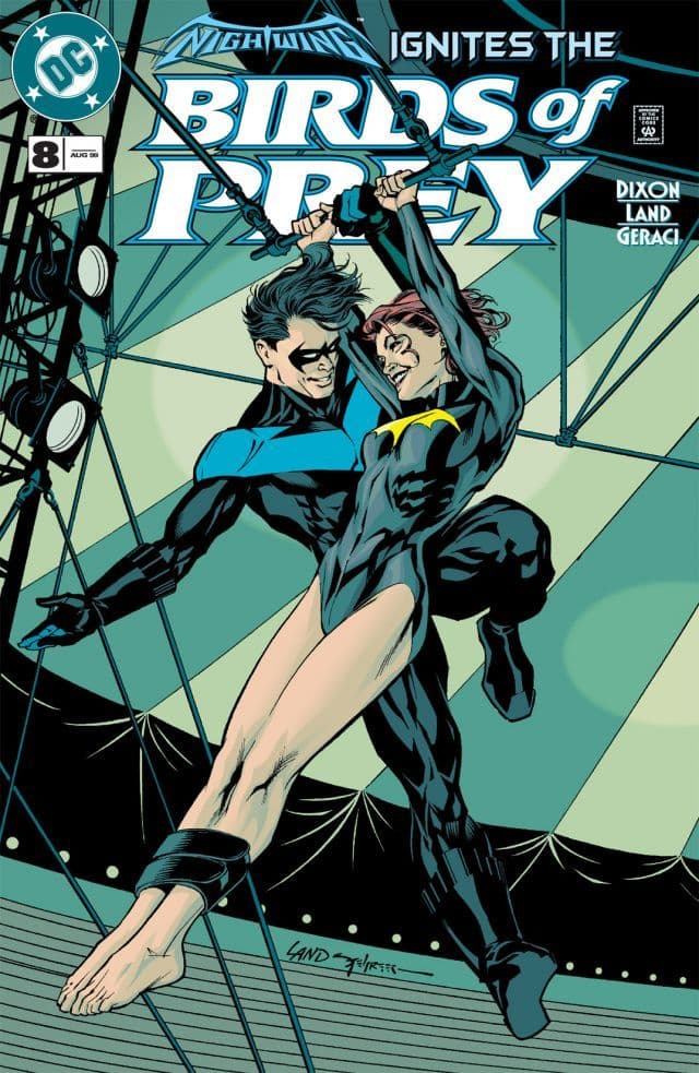 Birds of Prey #8 cover