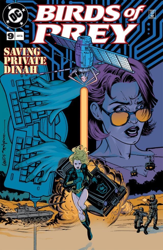 Birds of Prey #9 cover