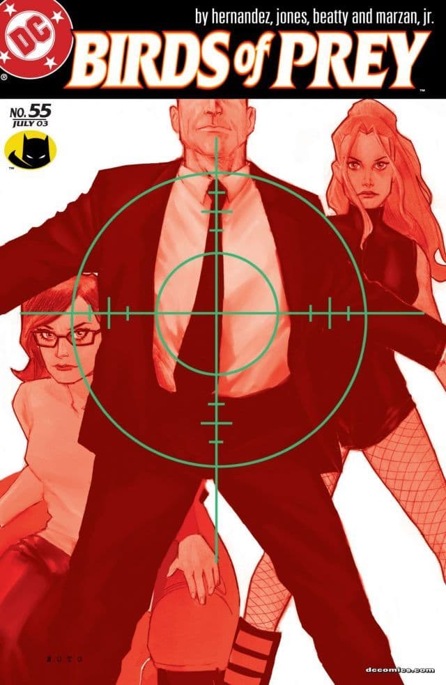 Birds of Prey #55 cover