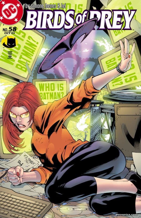 Birds of Prey #58 cover