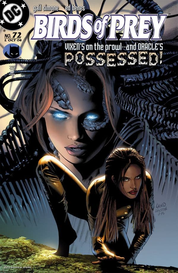 Birds of Prey #72 cover