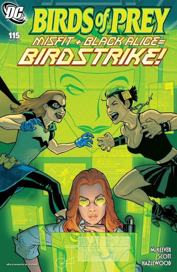 Birds of Prey #115 cover