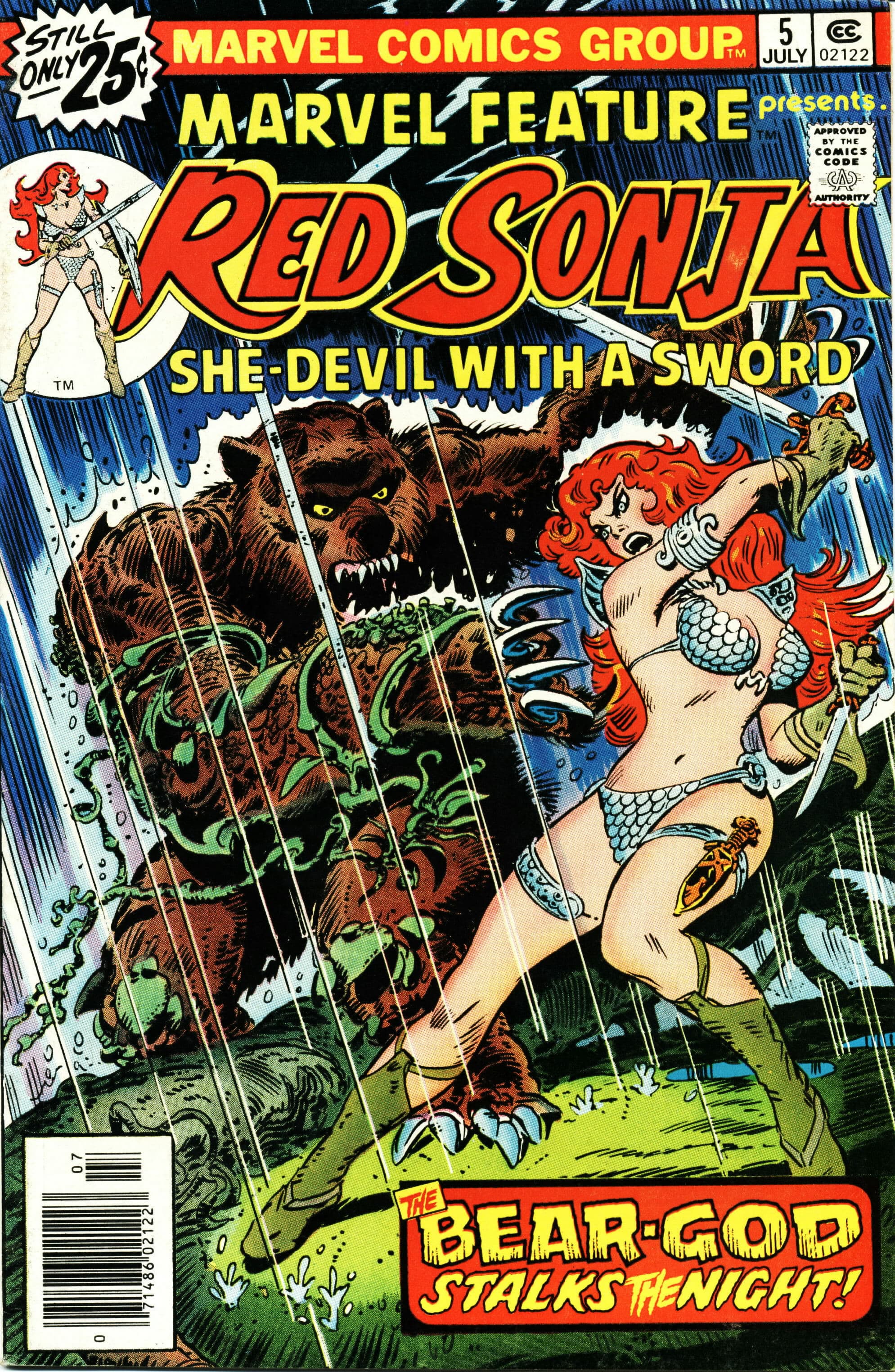 Marvel Feature #5 cover