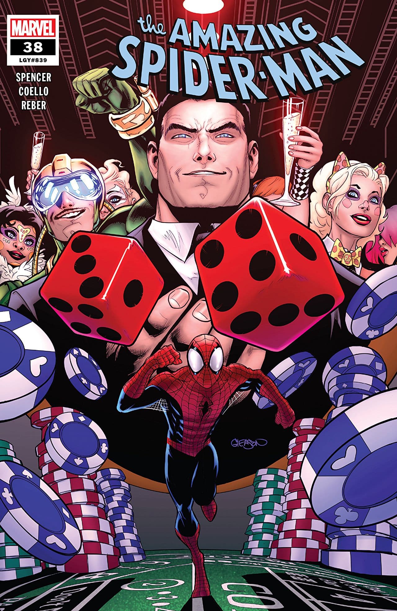 The Amazing Spider-Man #38 cover