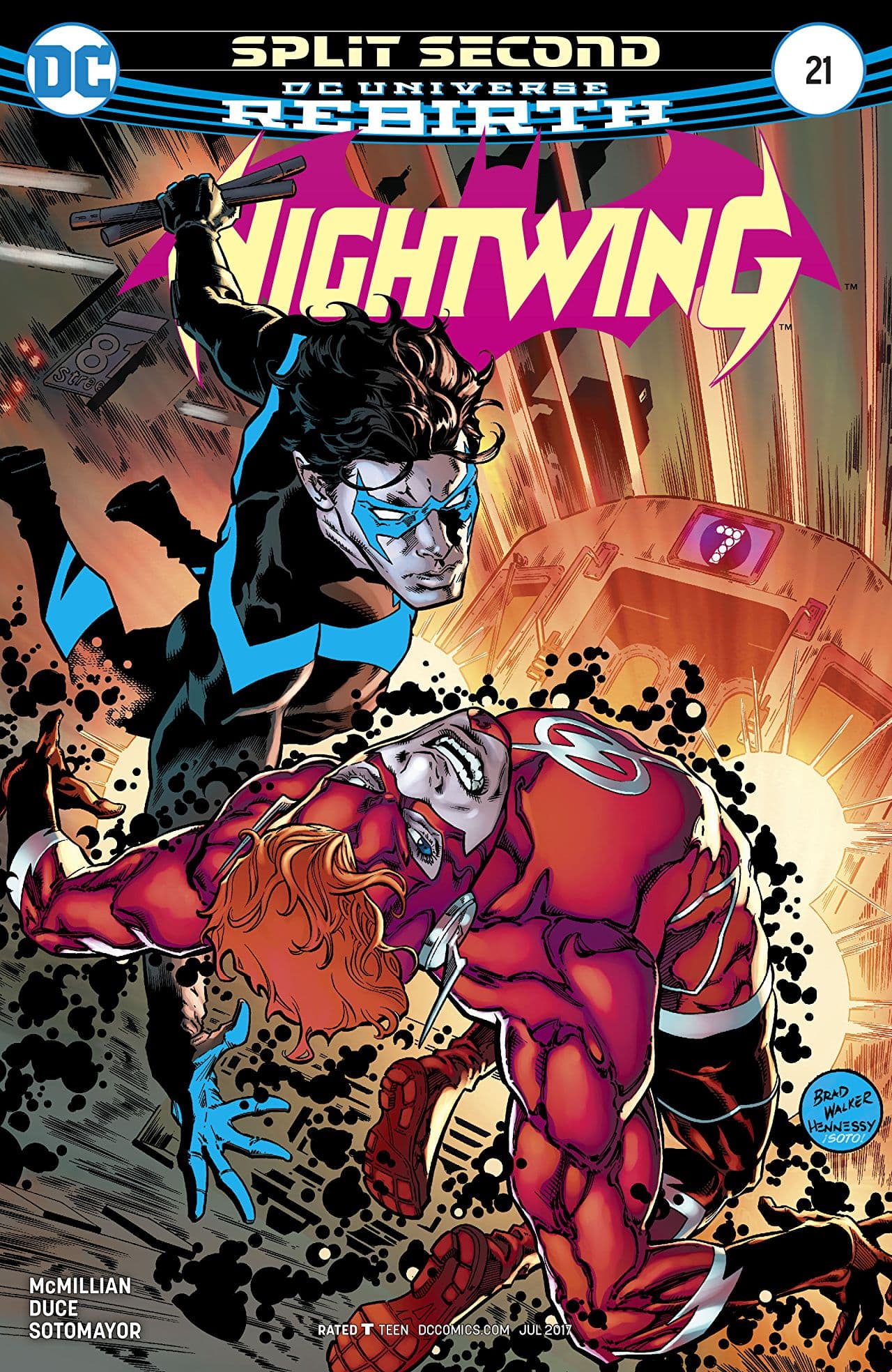 Nightwing #21 cover