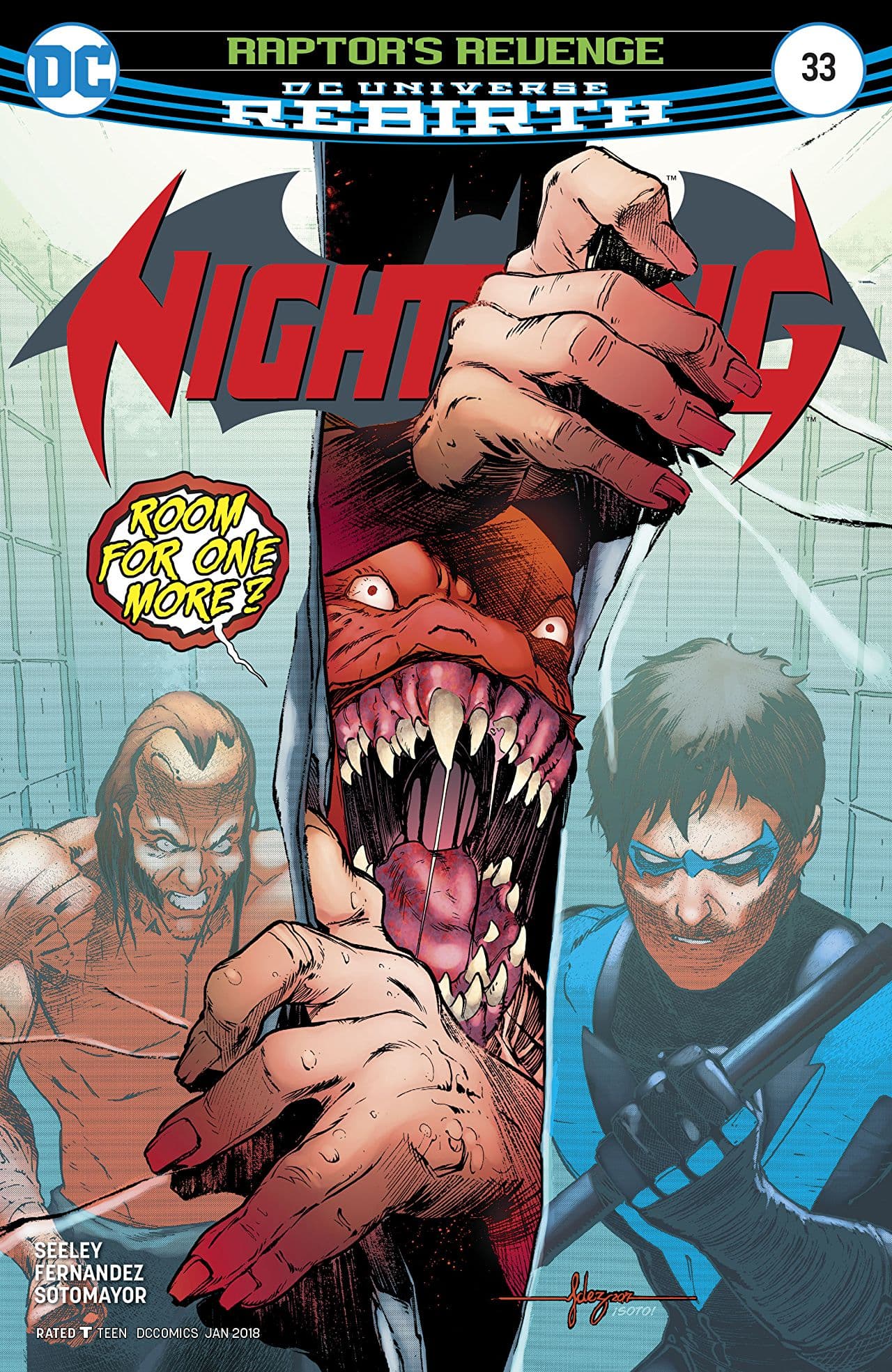 Nightwing #33 cover