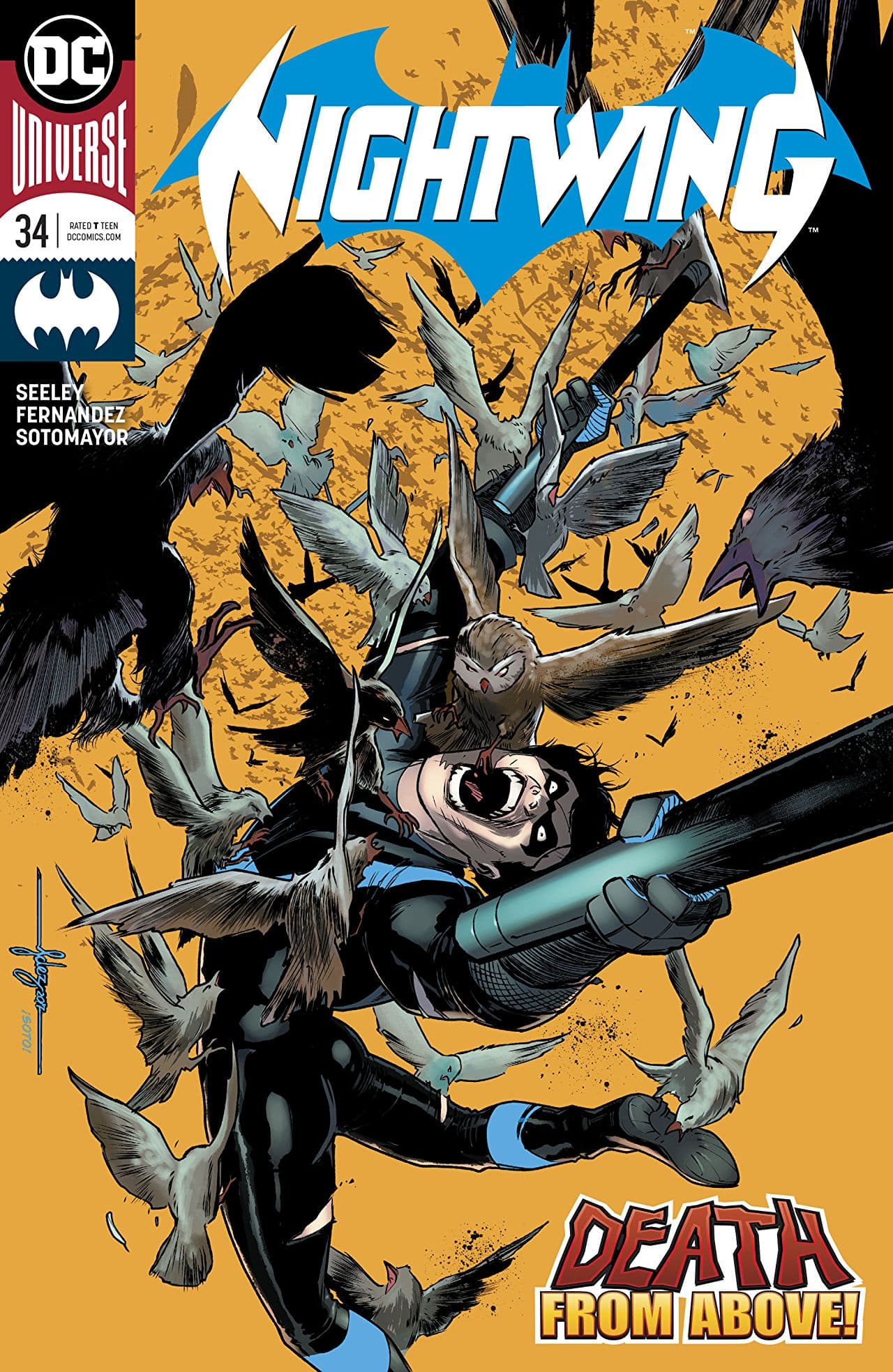 Nightwing #34 cover