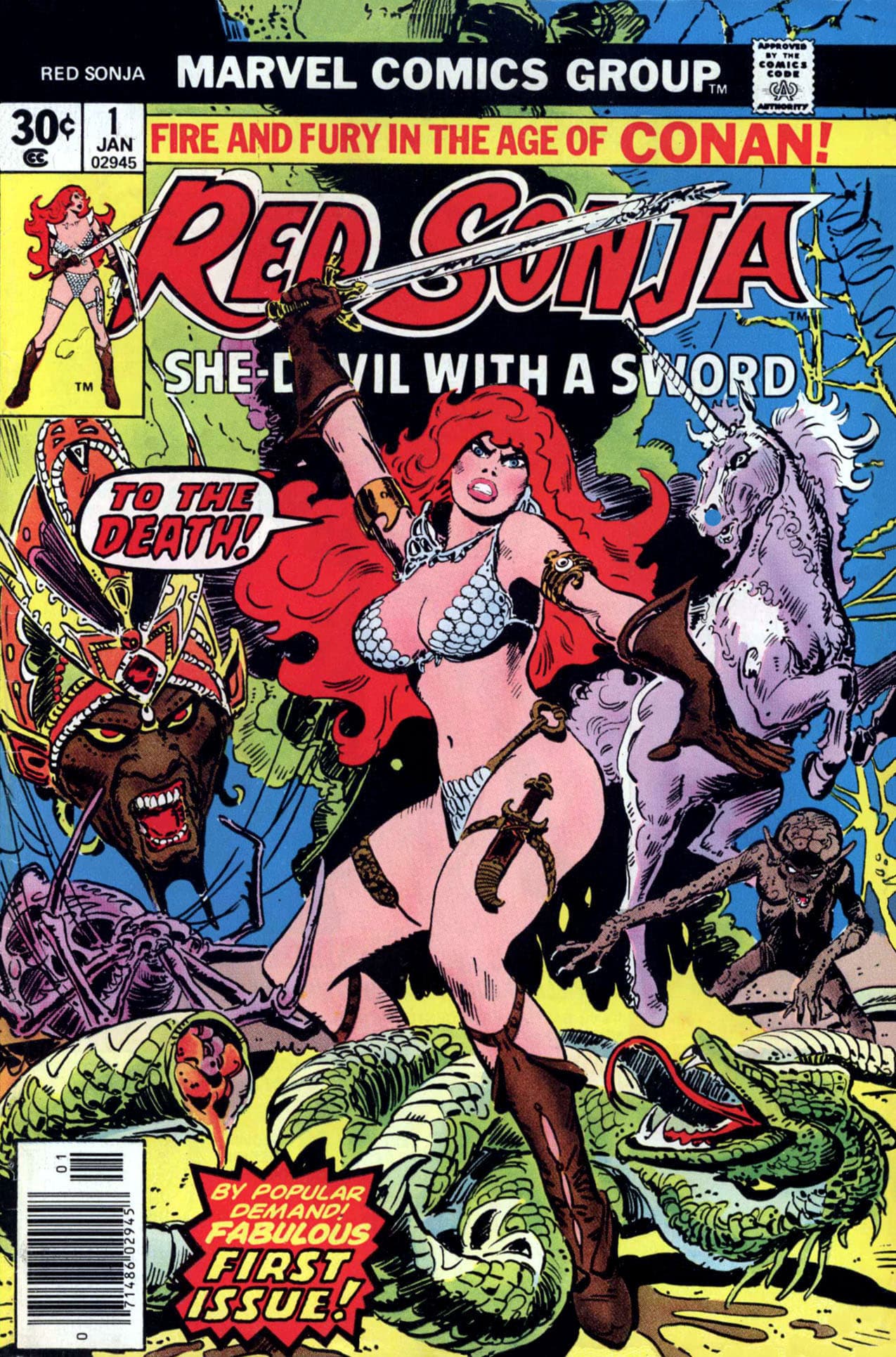 Red Sonja #1 cover