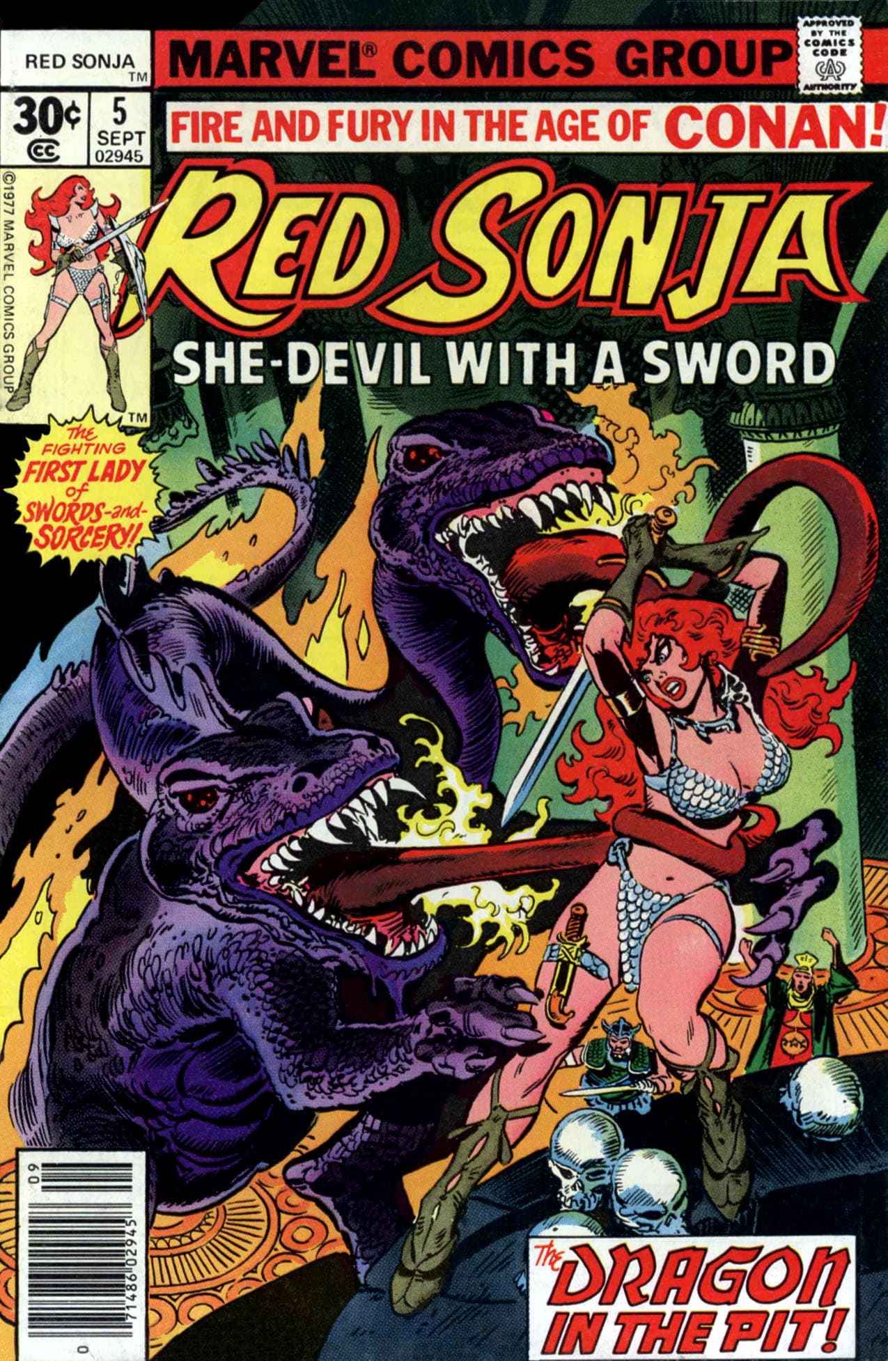 Red Sonja #5 cover