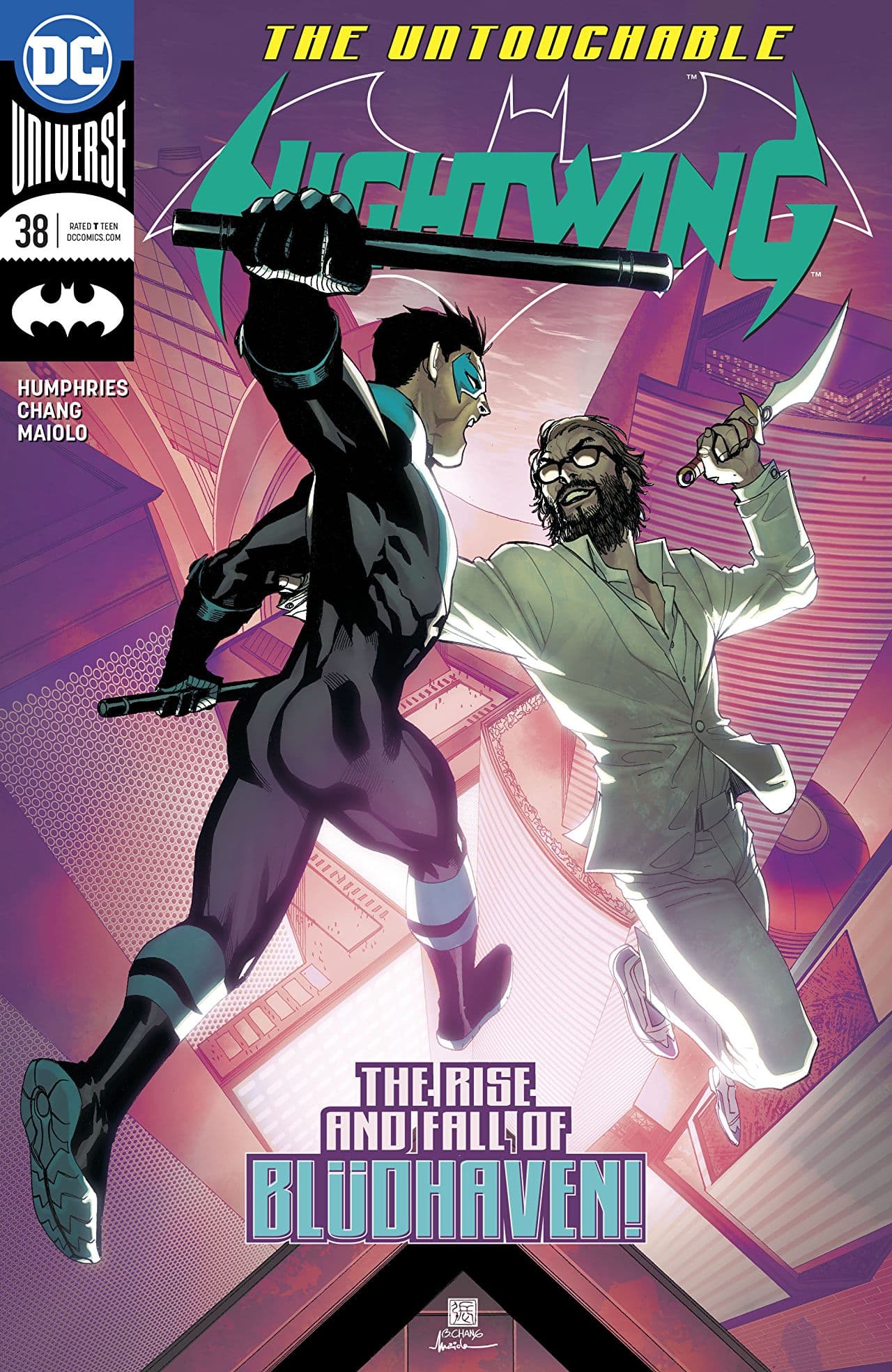 Nightwing #38 cover