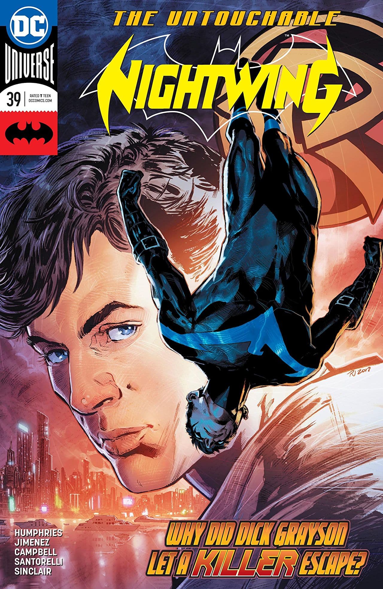 Nightwing #39 cover