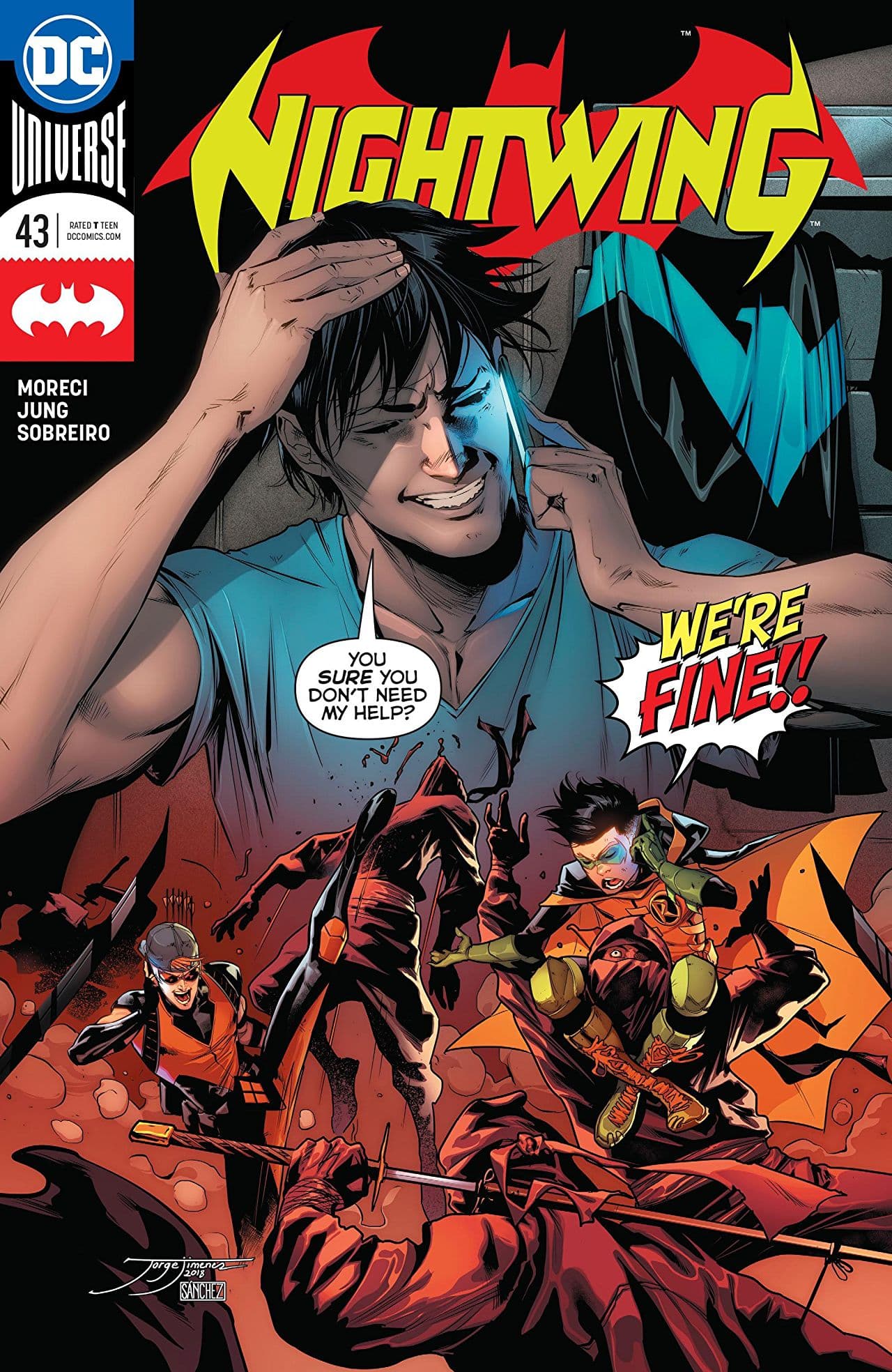 Nightwing #43 cover