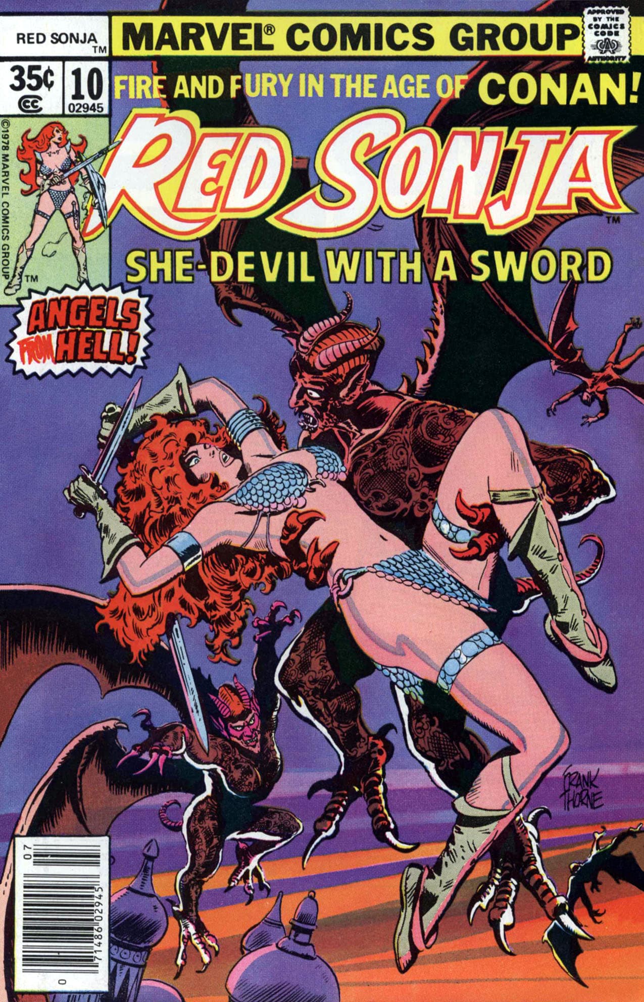 Red Sonja #10 cover