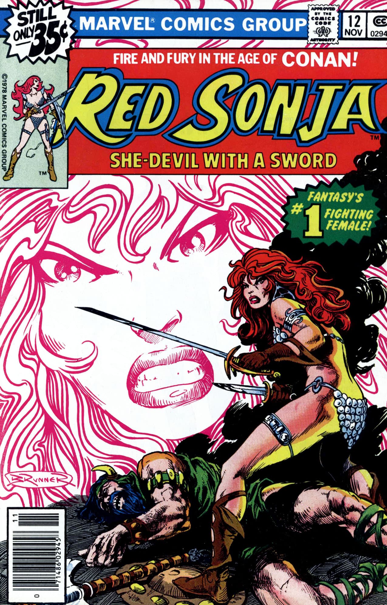 Red Sonja #12 cover