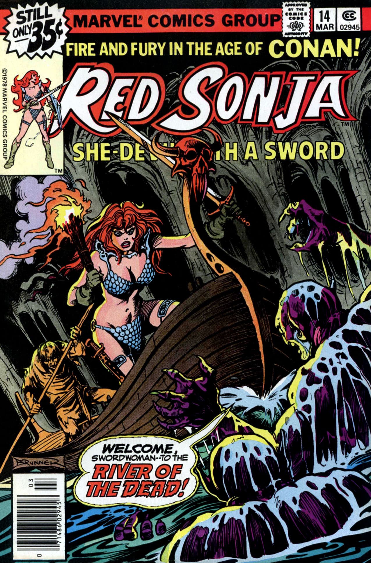Red Sonja #14 cover