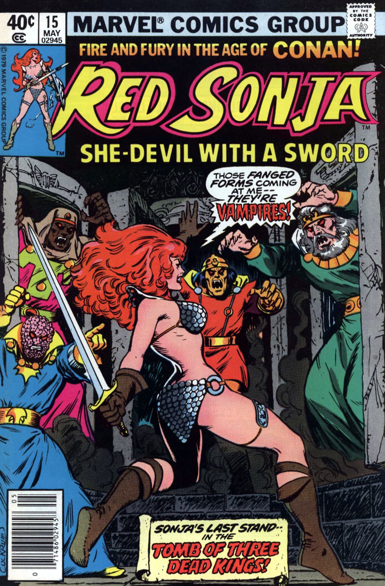 Red Sonja #15 cover