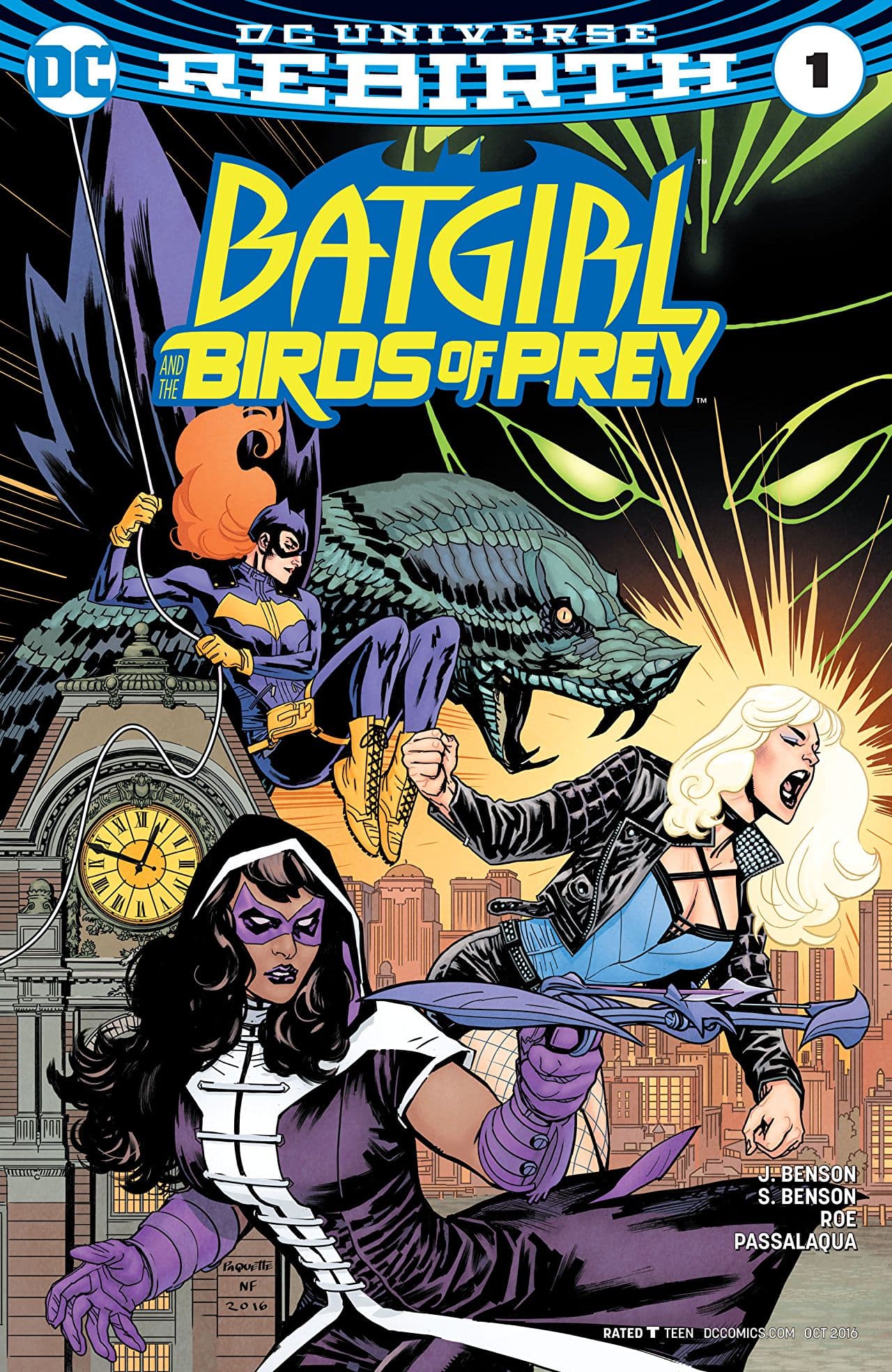 Batgirl and the Birds of Prey cover — © DC Comics