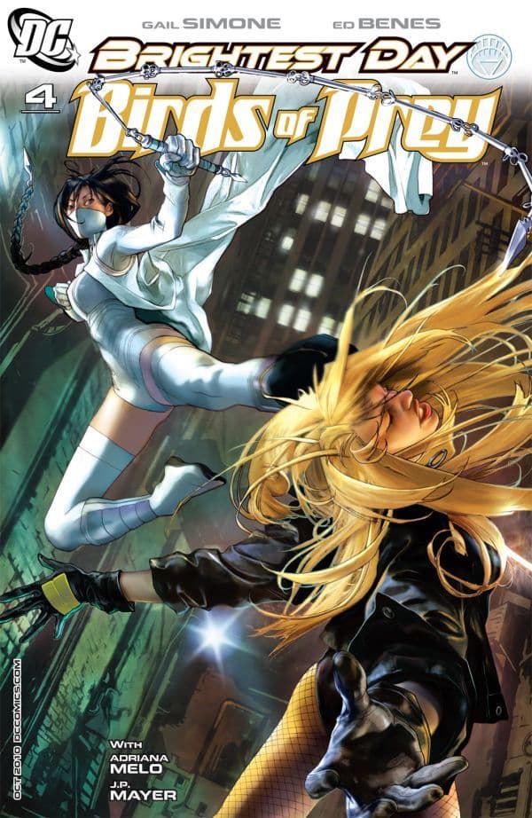 Birds of Prey #4 cover