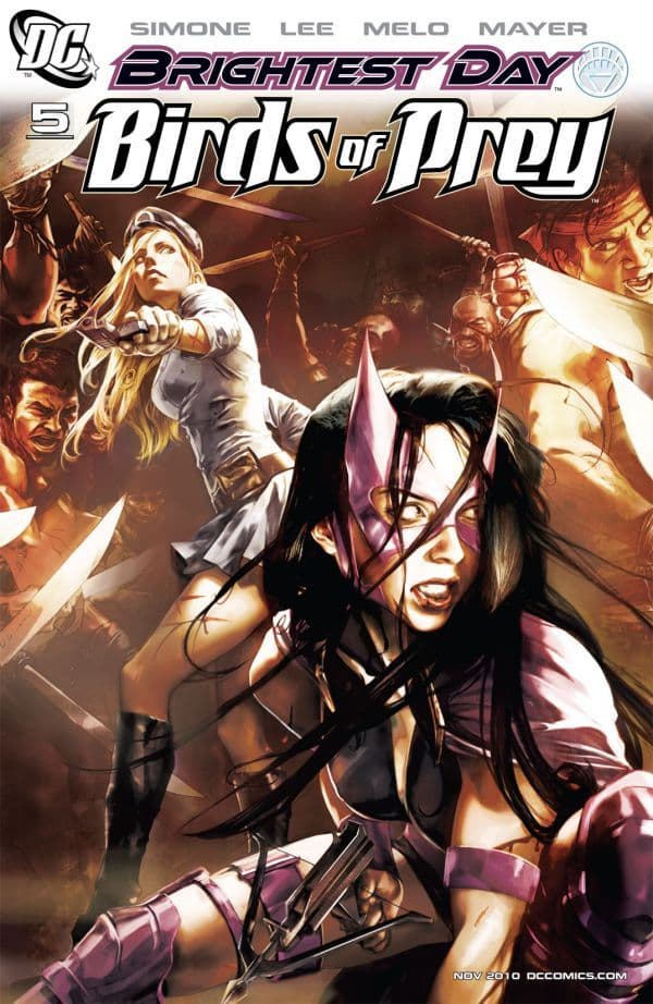 Birds of Prey #5 cover