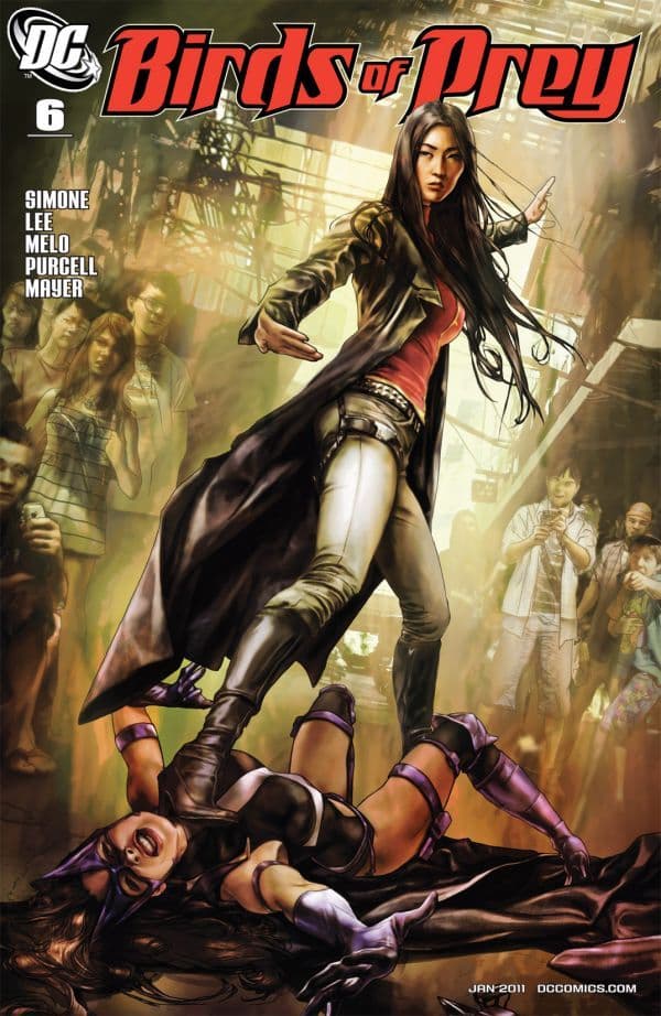 Birds of Prey #6 cover