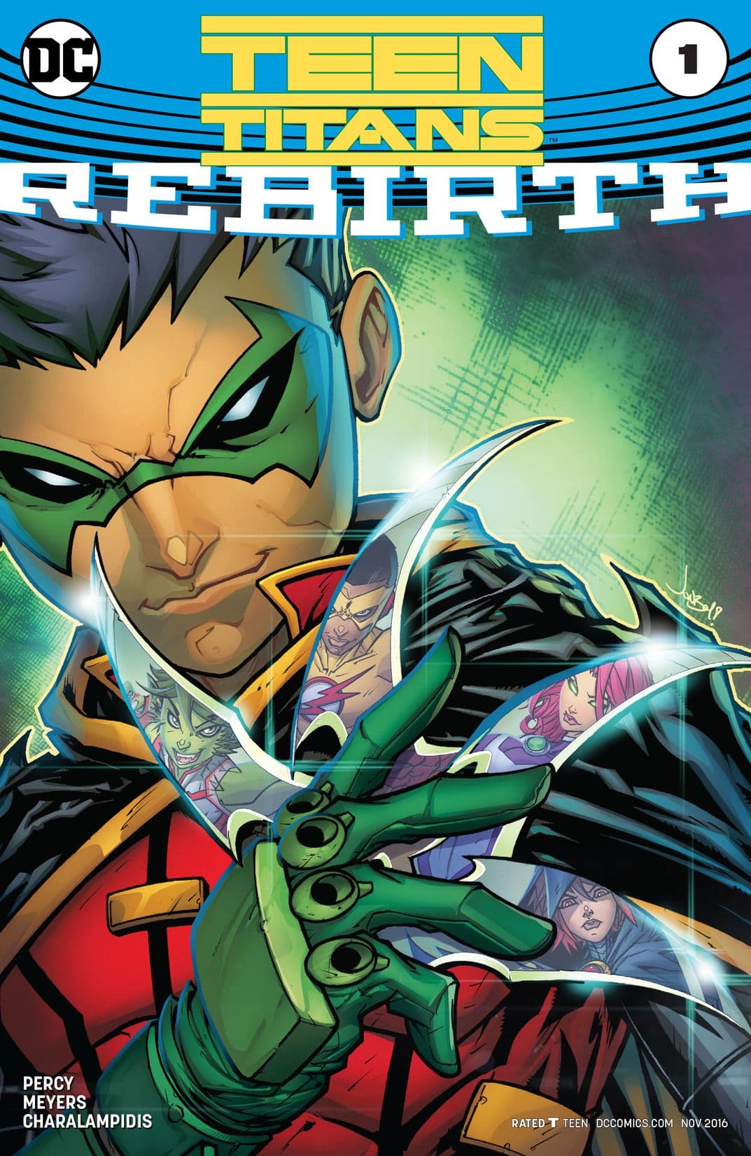 Teen Titans: Rebirth cover — © DC Comics