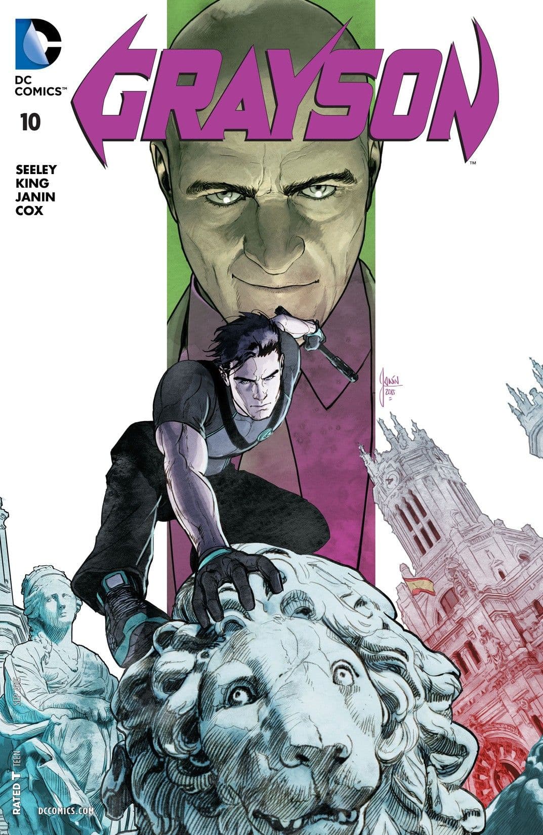 Grayson #10 cover