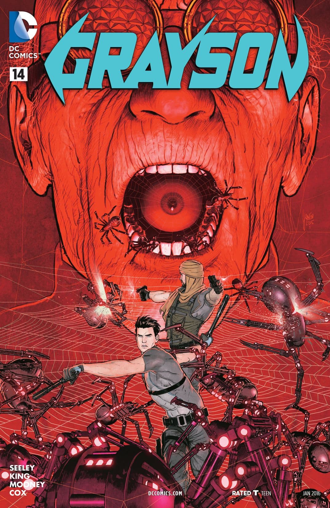 Grayson #14 cover