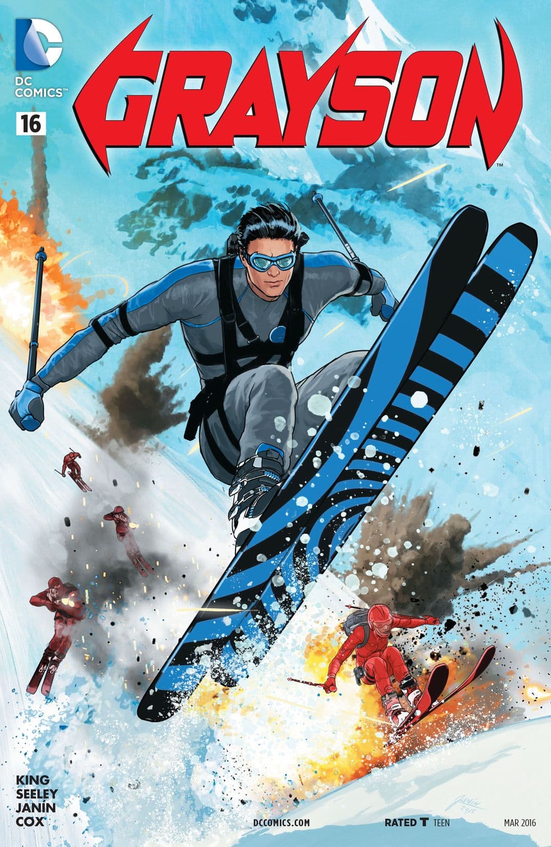 Grayson #16 cover