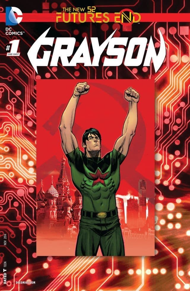 Grayson: Futures End #1 cover
