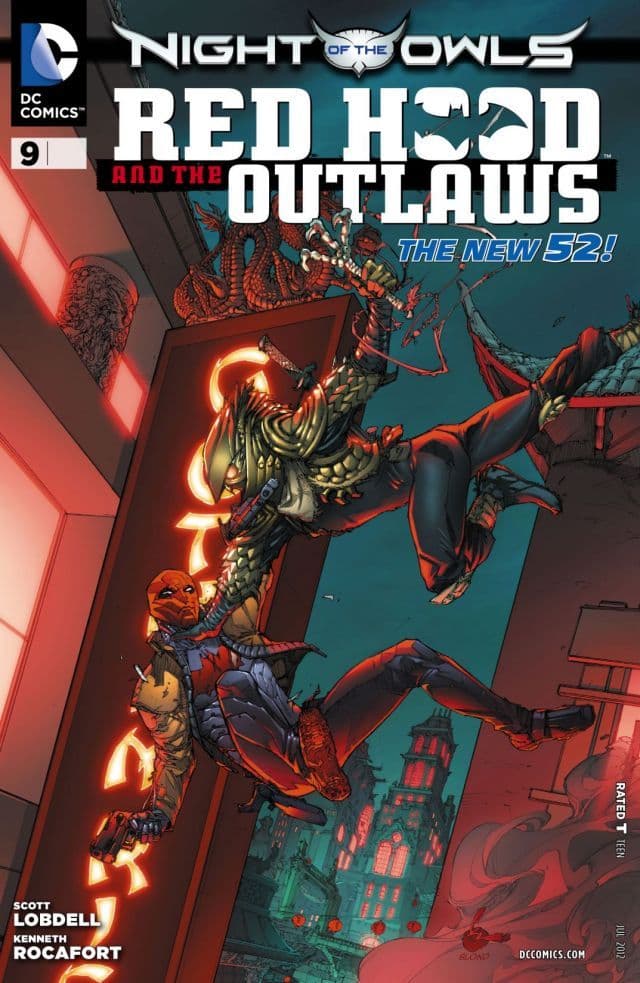 Red Hood and the Outlaws #9 cover